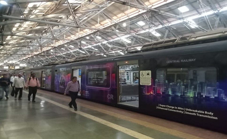 Western Line 12 Coach AC Train - External