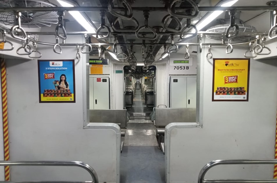 Western Line 12 Coach AC Train - Internal Central Line 12 Coach AC Train - Internal