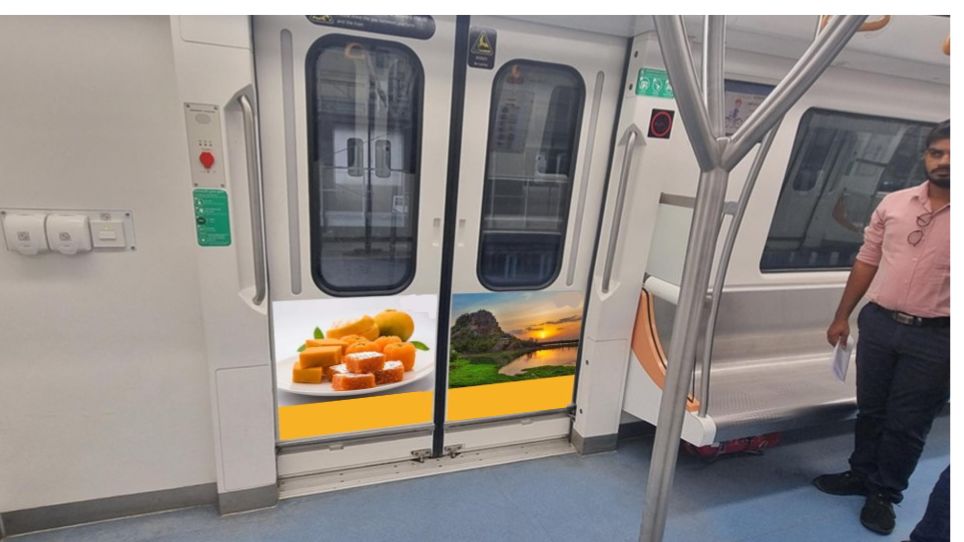 Nagpur Metro - Aqua Line Interior Panels