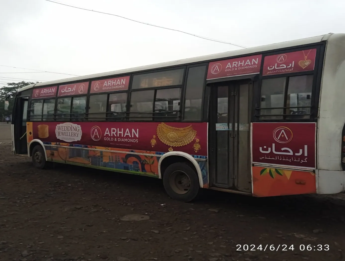 City Buses - Aurangabad - Outside Glass