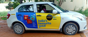 Cab Branding - Indore
