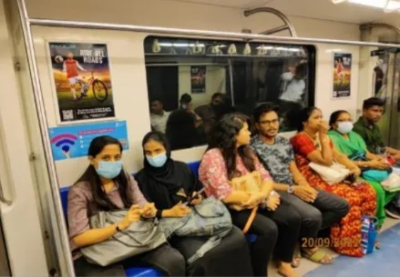 Kochi Metro - Interior