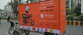 Tricycle Branding - Jamnagar