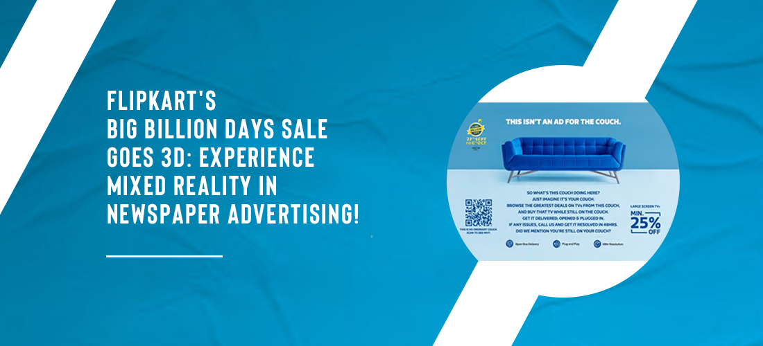 Flipkart's Big Billion Days sale goes 3D: Experience mixed reality like never before! Product Image