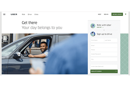 Uber’s Refer a Friend campaign