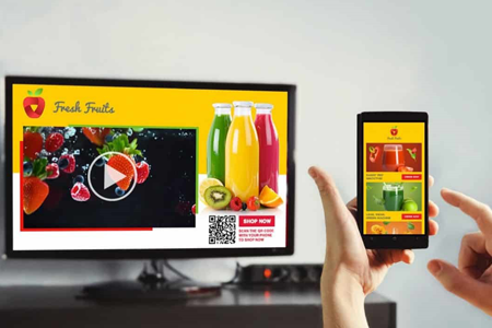 Addressable TV advertising