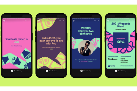 Spotify's Wrapped campaign