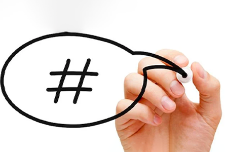 Use hashtags