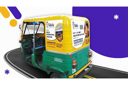 Auto Rickshaw Brandings 3
