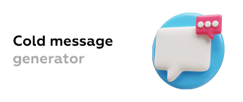 AI Cold message generator