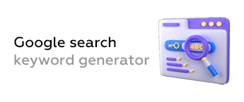 AI Google search keyword generator