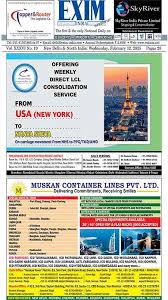 EXIM India Newsletter - North India