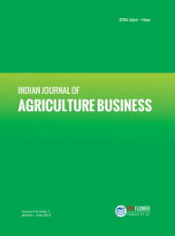 Indian Journal of Agriculture Business Indian Journal of Agriculture Business
