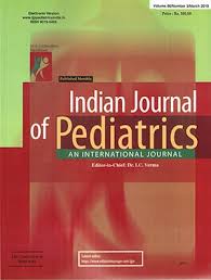 Indian Journal Of Pediatrics Indian Journal Of Pediatrics