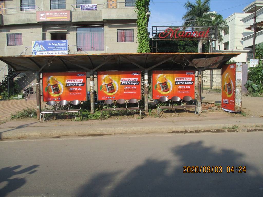 Bus Que Shelter Solapur Maharashtra