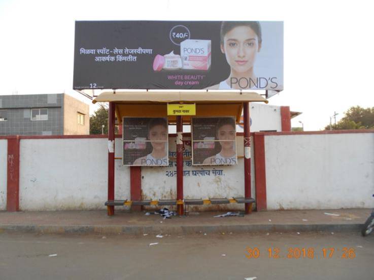 Bus Que Shelter Solapur Maharashtra