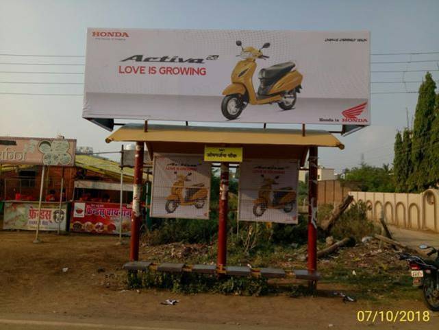 Bus Que Shelter Solapur Maharashtra