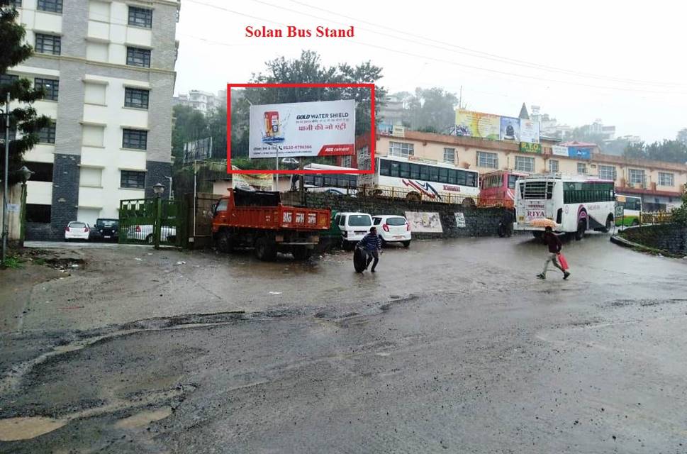 Hoarding -Bus Station, Solan, Himachal Pradesh Hoarding -Bus Station, Solan, Himachal Pradesh