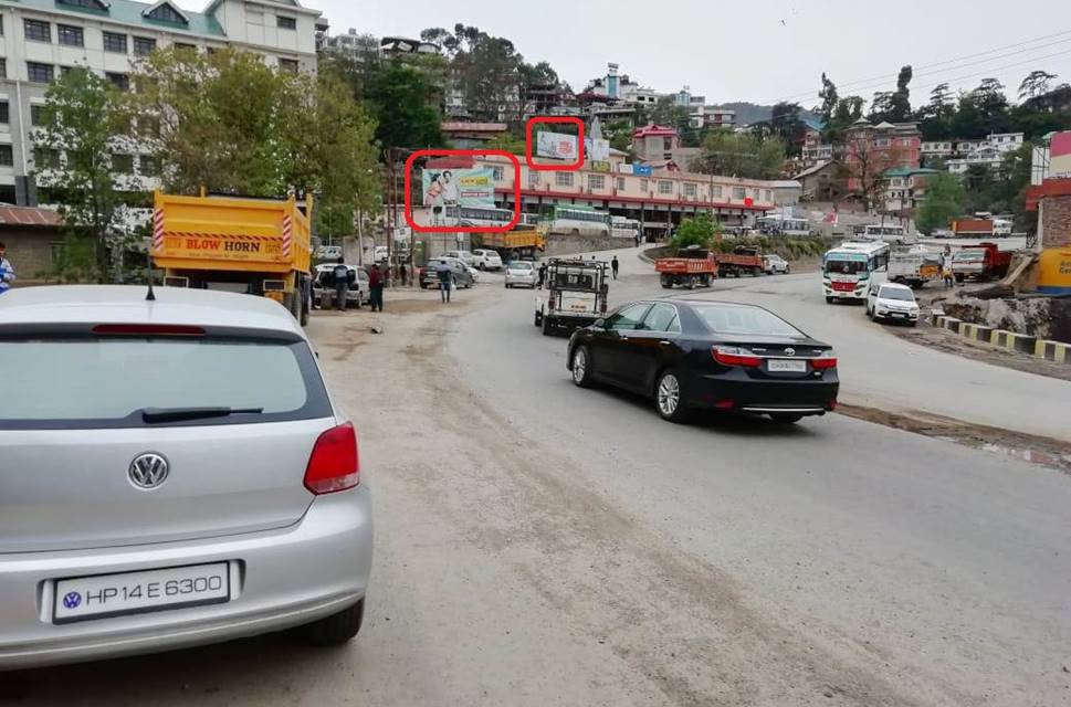 Hoarding -Bus Station, Solan, Himachal Pradesh Hoarding -Bus Station, Solan, Himachal Pradesh