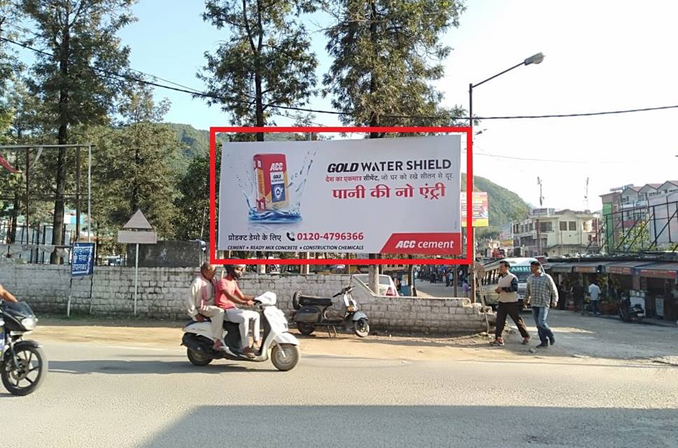 Hoarding -Bus Station, Sunder Nagar, Himachal Pradesh Hoarding -Bus Station, Sunder Nagar, Himachal Pradesh