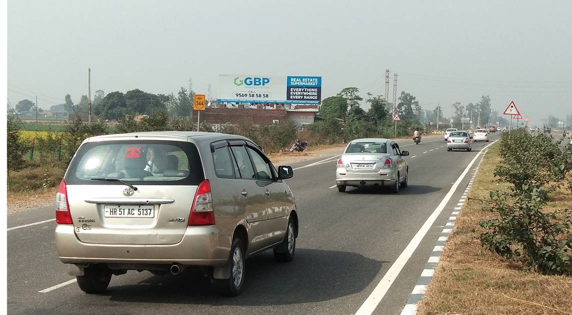 Billboard -YNR-CHD Highway, Yamunanagar, Haryana