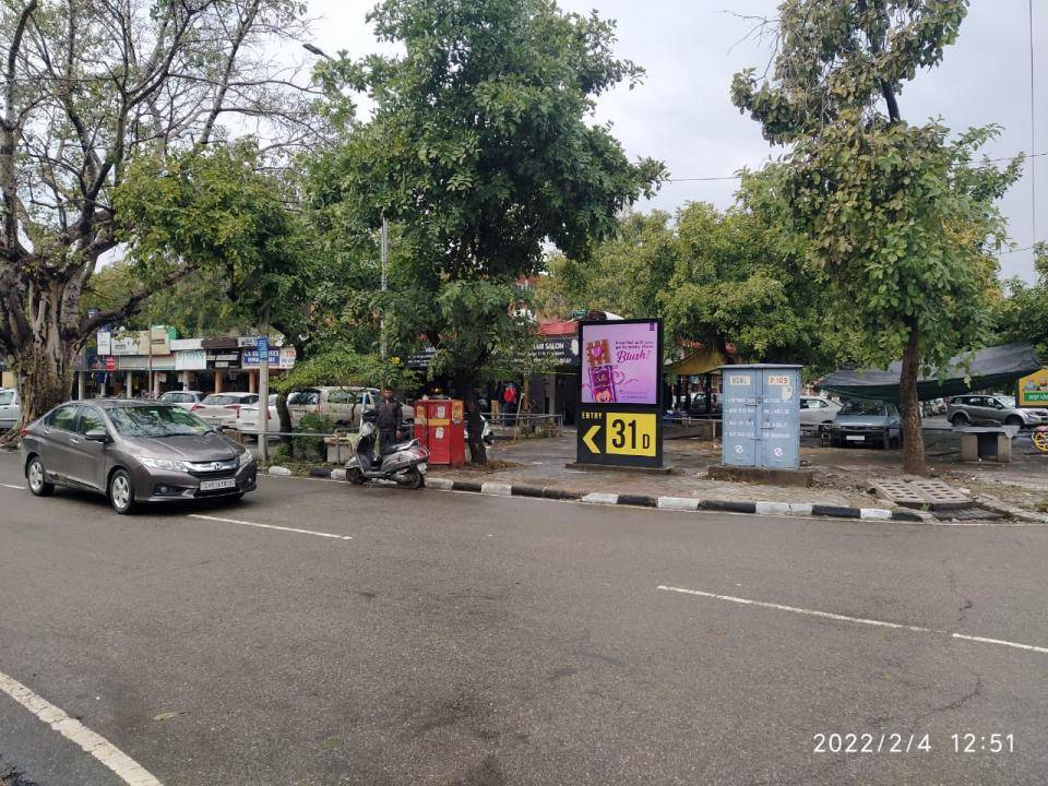 Unipole - Sector 31 D market, Chandigarh, Chandigarh Unipole - Sector 31 D market, Chandigarh, Chandigarh