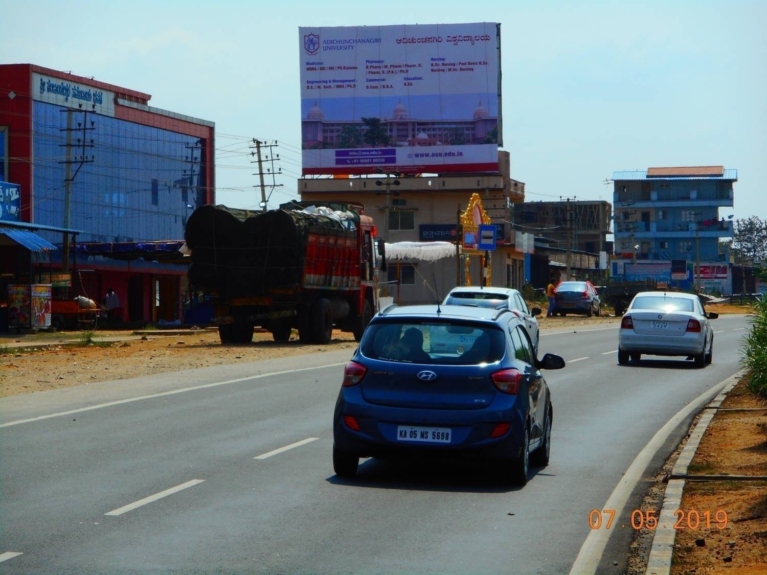 Billboard - Bus Stand, Channarayapatna, Karnataka Billboard - Bus Stand, Channarayapatna, Karnataka