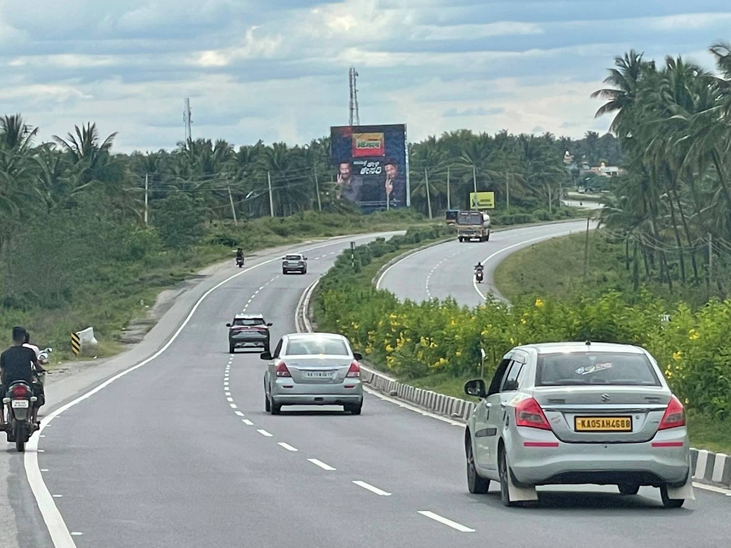 Billboard  - Upsouth Hotel, Channarayapatna, Karnataka