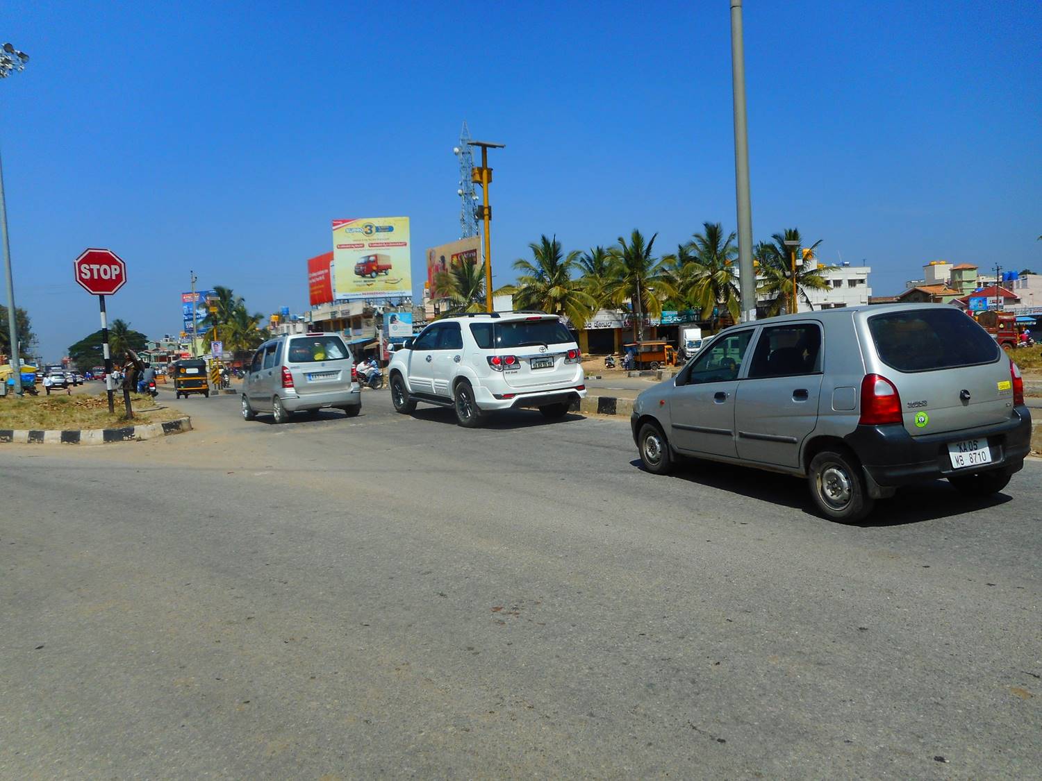 Billboard - Bus Stand, Hassan, Karnataka Billboard - Bus Stand, Hassan, Karnataka