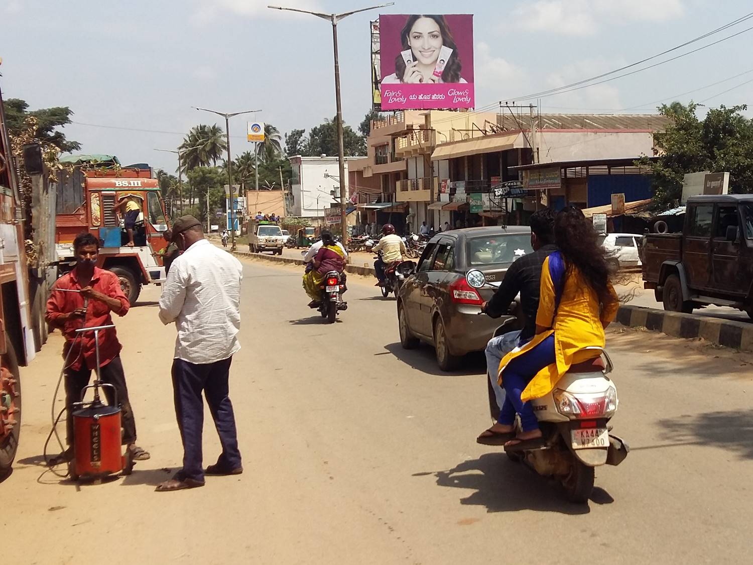 Billboard - Bus Stand, Tiptur, Karnataka Billboard - Bus Stand, Tiptur, Karnataka