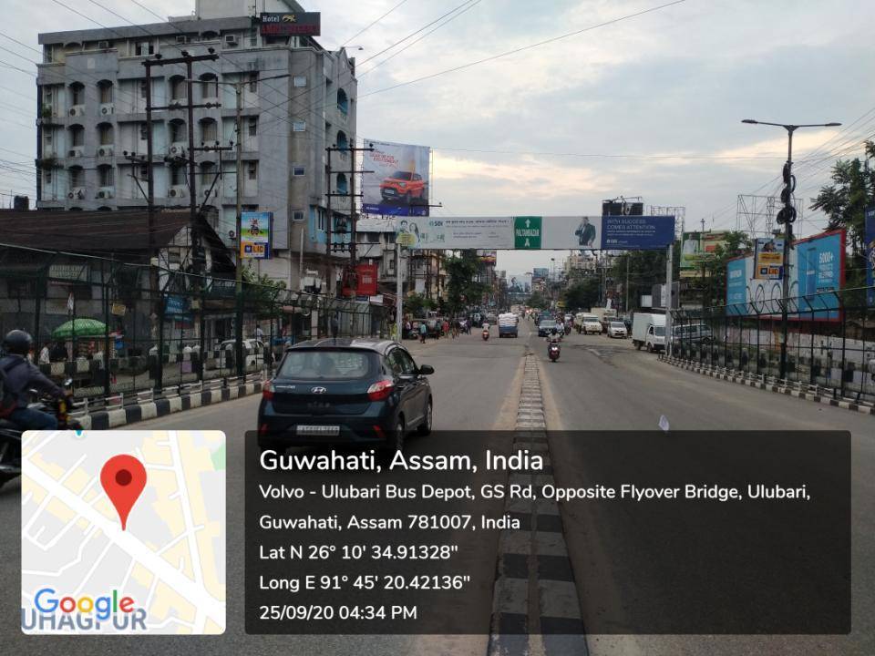 Billboard - Ulubari Volvo Point, Guwahati, Assam Billboard - Ulubari Volvo Point, Guwahati, Assam
