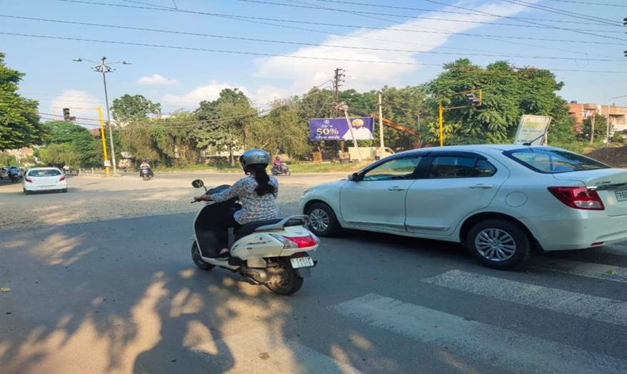 Unipole - Kumbra Chowk, Mohali, Punjab Unipole - Kumbra Chowk, Mohali, Punjab