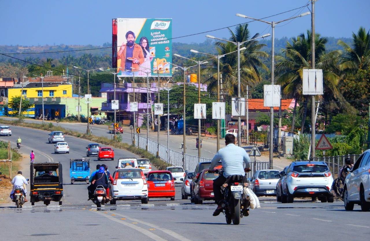 Billboard - Opp Mini Vidhana Soudha, Ramanagara, Karnataka Billboard - Opp Mini Vidhana Soudha, Ramanagara, Karnataka