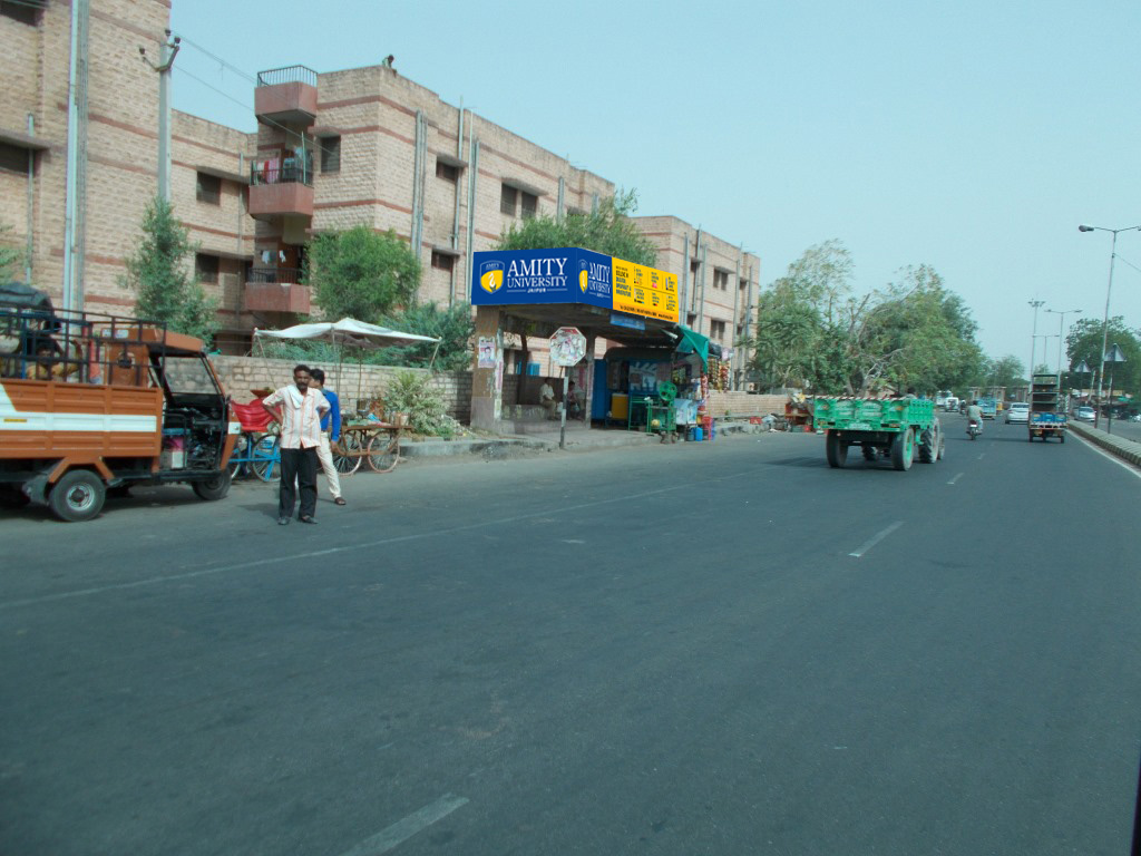 Bus Shelter - Mandore Road, Jodhpur, Rajasthan Bus Shelter - Mandore Road, Jodhpur, Rajasthan