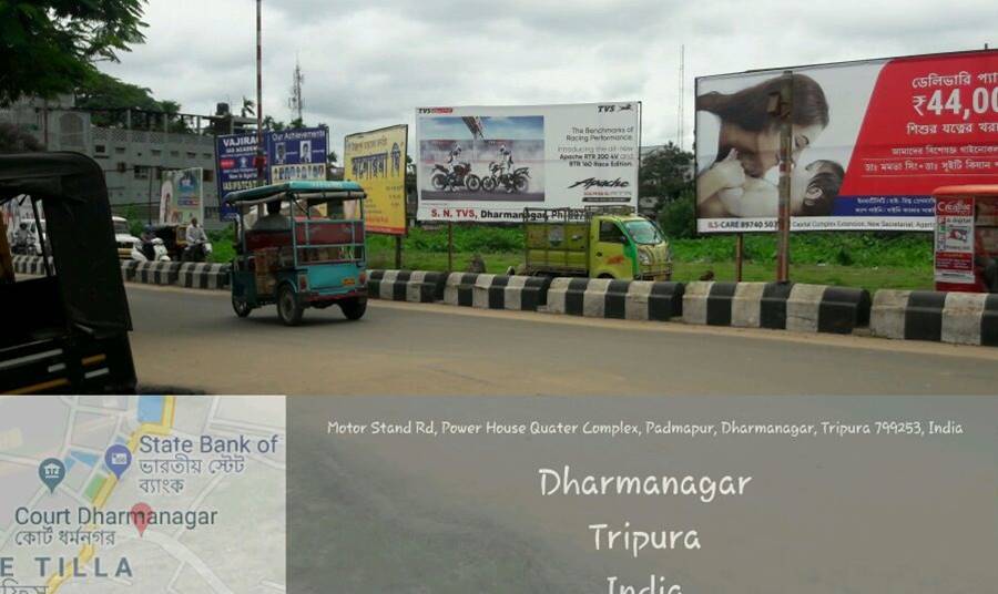 Billboard - Motor Stand, Dharmanagar, Tripura Billboard - Motor Stand, Dharmanagar, Tripura