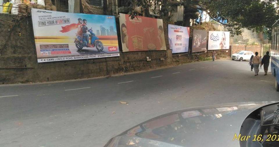 Billboard - Khatla, Aizawl, Mizoram Billboard - Khatla, Aizawl, Mizoram