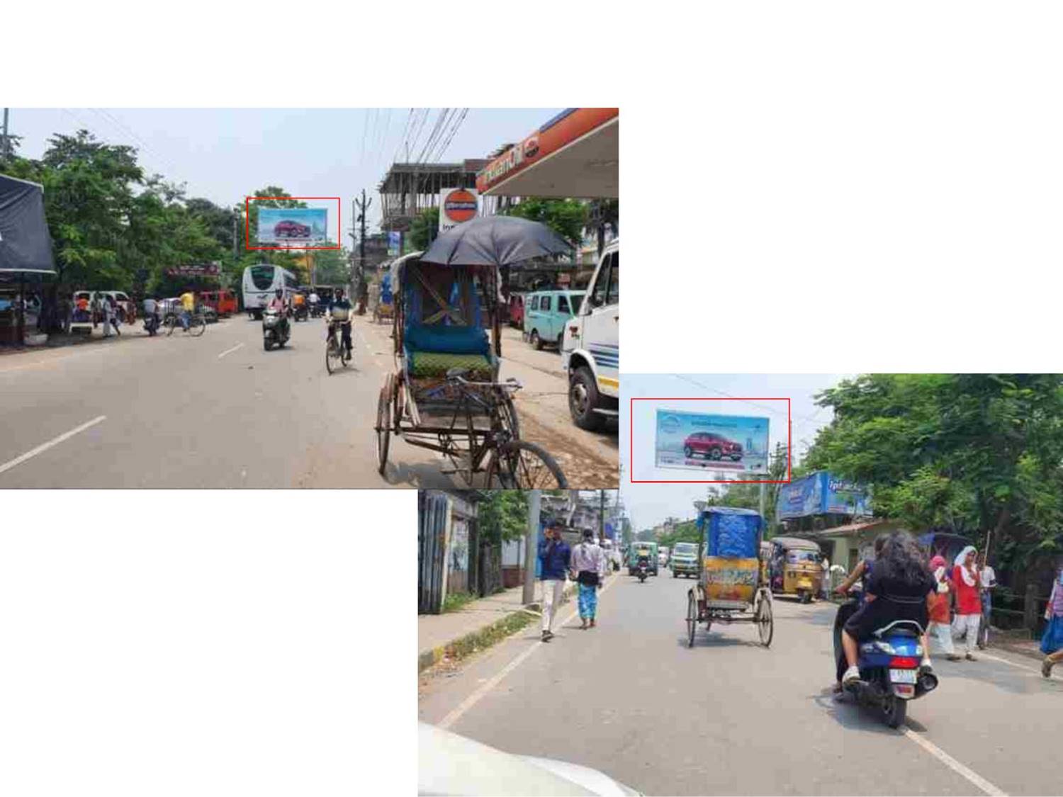 Unipole -  G.T.B Road Caltex Point Nr. Dhubri Girls College 20x10x2 NL, Dhubri, Assam