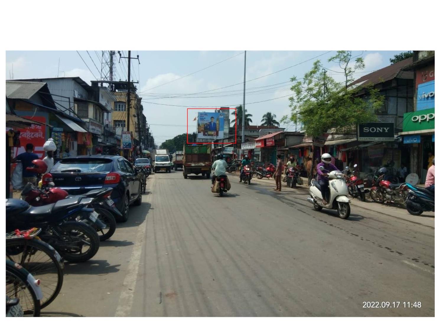 Billboard - Bilasipara main market, Dhubri, Assam