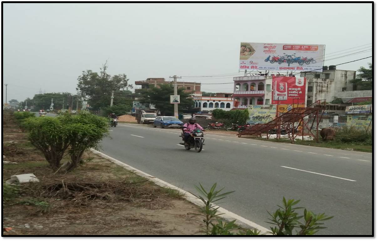 Billboard Dighi T-Point of Mahua & Muzaffarpur Hajipur Oppsite jail  VAISHALI  Bihar