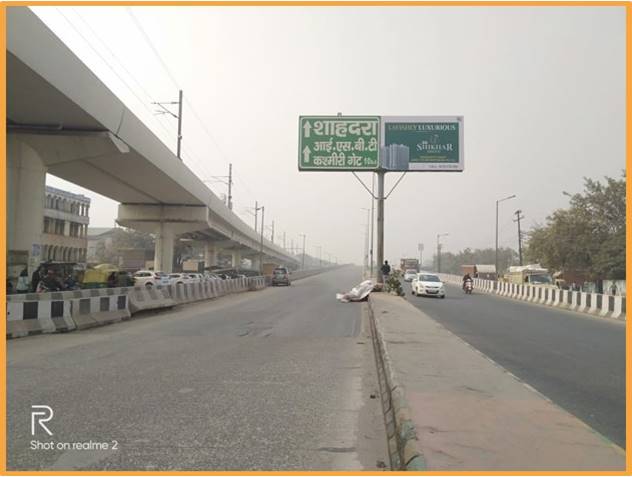 Unipole Dilshad Garden To Lal Kuan Ghaziabad Delhi (NCR) Unipole Dilshad Garden To Lal Kuan Ghaziabad Delhi (NCR)