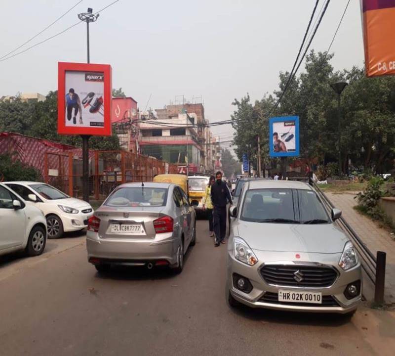Outdoor Advertising - Minipole, Lajpat Nagar Market towards Bikaner, South Delhi, Delhi NCR Outdoor Advertising - Minipole, Lajpat Nagar Market towards Bikaner, South Delhi, Delhi NCR