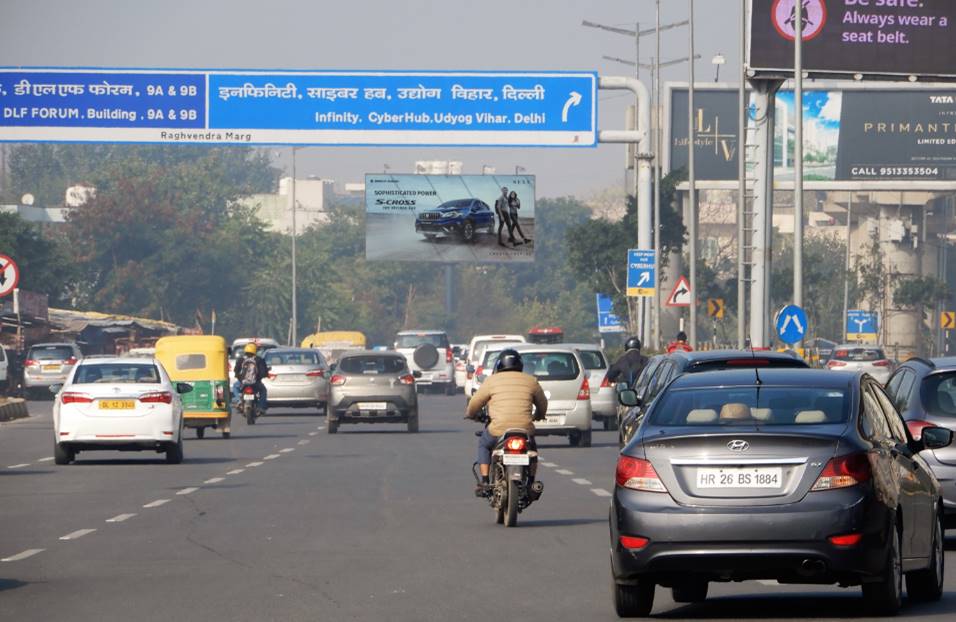 Unipole Cyber City Mg Road / Golf Course Road Towards Cyber City Gurgaon Delhi (NCR) Unipole Cyber City Mg Road / Golf Course Road Towards Cyber City Gurgaon Delhi (NCR)