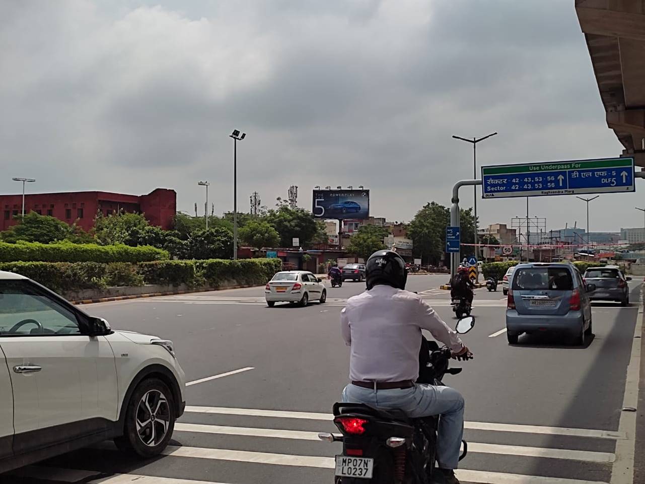 Unipole Cyber City Towards Mg Road Gurgaon Delhi (NCR) Unipole Cyber City Towards Mg Road Gurgaon Delhi (NCR)