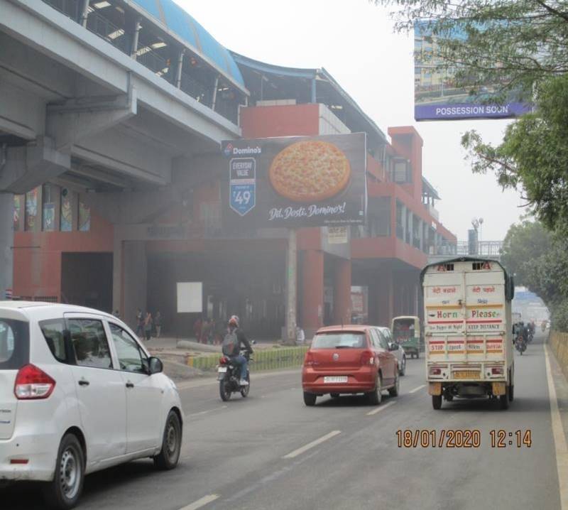 Unipole Outside Kaushambi Metro Station -1 Ghaziabad Delhi (NCR)