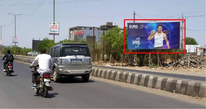 Billboard - Airport Road, Gandhidham, Gujarat Billboard - Airport Road, Gandhidham, Gujarat