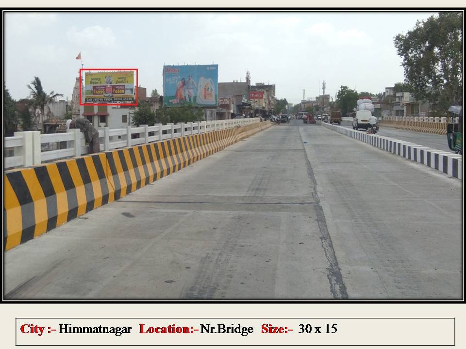Billboard - Nr Bridge, Himmatnagar, Gujarat Billboard - Nr Bridge, Himmatnagar, Gujarat