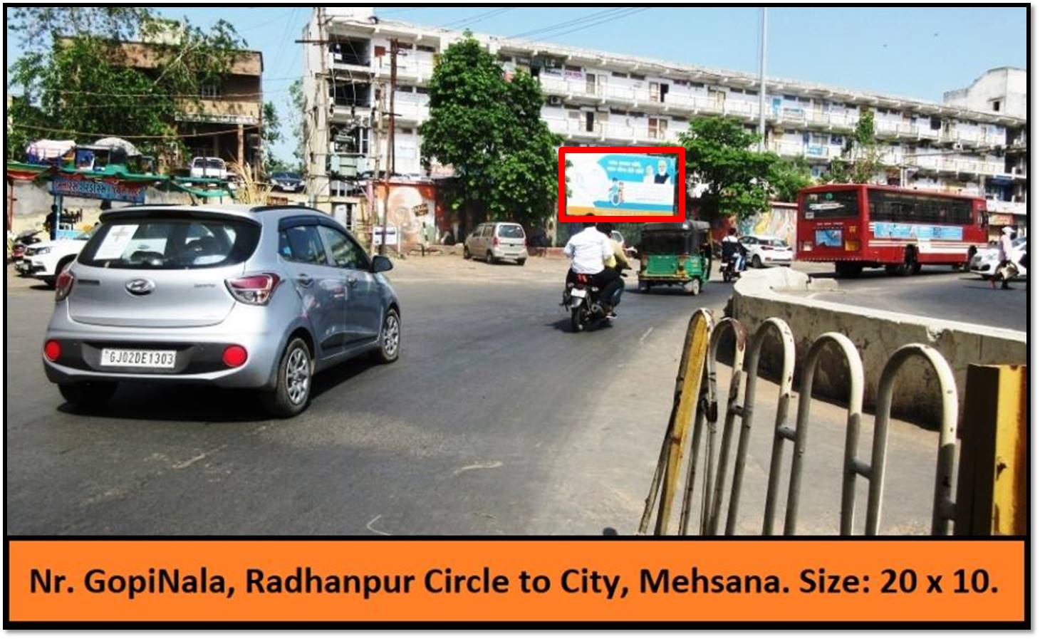 Billboard - Radhanpur Circle, Mehsana, Gujarat