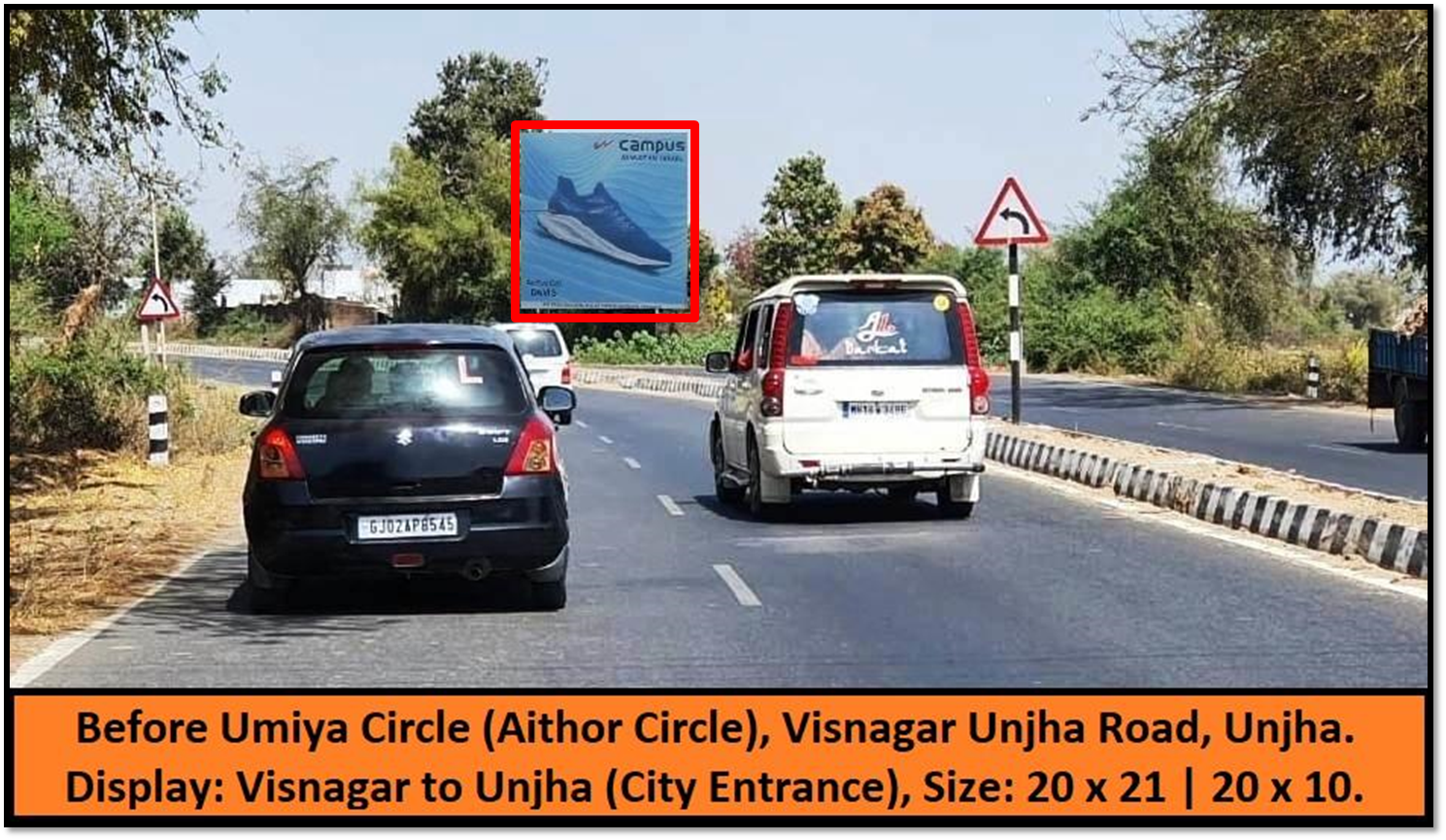 Billboard - Unjha-Visnagar road, Unjha, Gujarat