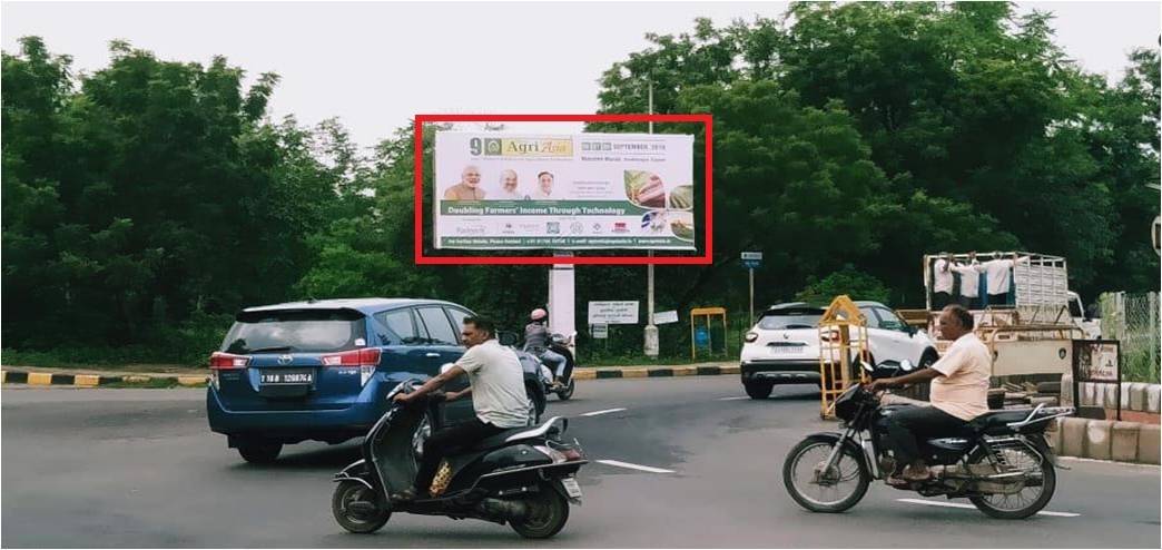 Unipole - Prerna Circle, Gandhinagar, Gujarat Unipole - Prerna Circle, Gandhinagar, Gujarat