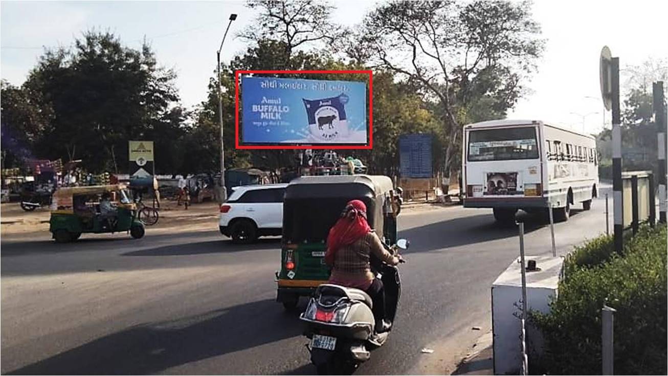 Unipole - Gha-7 Dayanand Circle, Gandhinagar, Gujarat Unipole - Gha-7 Dayanand Circle, Gandhinagar, Gujarat